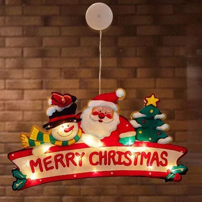 🎅 Christmas Sale 🎅 50% off 🎄2024 Christmas Window Hanging Lights Decorations💡