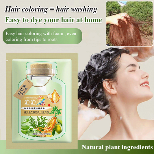 🎅Christmas Pre-sale🎁Plant Extract Hair Coloring Cream🌿 Buy 2 get 1 free postage