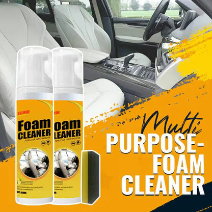 🎅Christmas Sale🎁 Car Magic Foam Cleaner+Sponge Brush