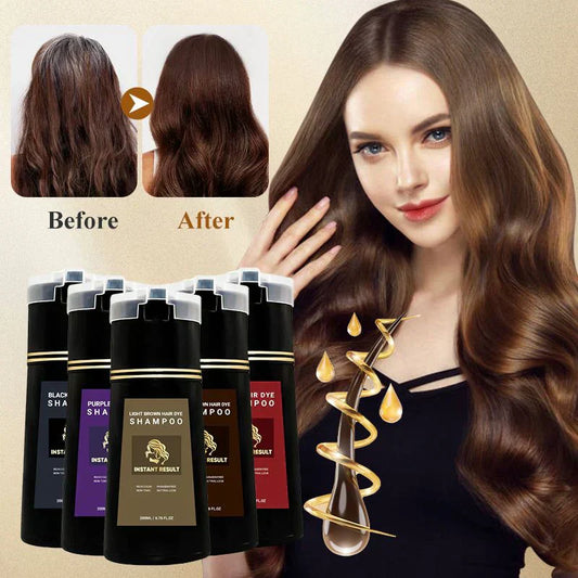 🎅Christmas Pre-sale🎁 Instant Result Hair Dye Shampoo