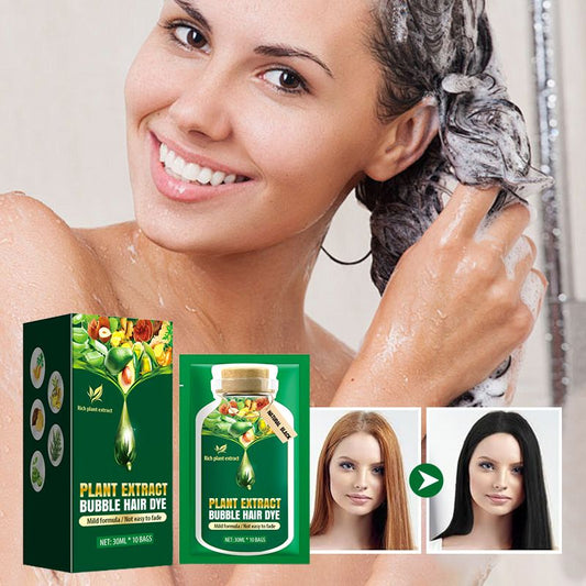 🎅Christmas Pre-sale🎁Plant Extract Hair Care Bubble Dye Cream